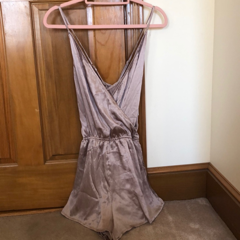 Tobi Satin Romper
